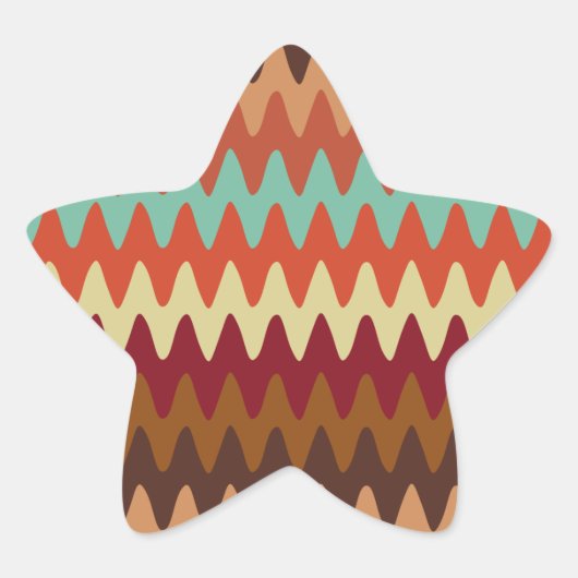 波型セドナ南西 星シール (正面)