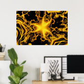 波太陽の数 ポスター (ホームオフィス)