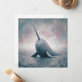 波形の弁解カード ノートカード (正面/裏面インサイチュ)