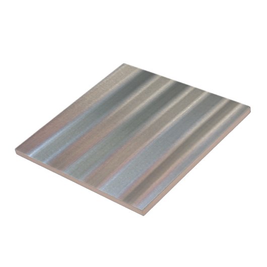 波形の薄板金の写真 タイル (側面)