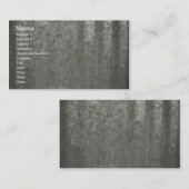 波形の薄板金 名刺 (正面/裏面)