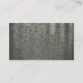 波形の薄板金 名刺 (裏面)