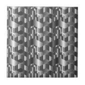 波形の金属の質 タイル (正面)