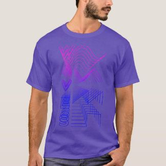 波形オーディオデジタルデザインモジュラーギフト1 Tシャツ