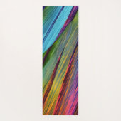 波形カラフルグラフィック ヨガマット (裏面)