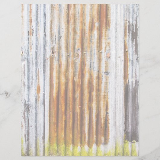 波形カラフル鉄柵 チラシ (正面)