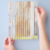 波形カラフル鉄柵 チラシ (手)