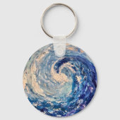 波形キーチェーン キーホルダー (裏面)