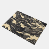 波形パターン沿岸スタイル ドアマット (アングル)