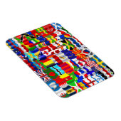 波形フラグ壁紙モンタージュ マグネット (右側)