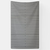 波形メタル背景 横断幕 (縦)