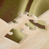 波形数々の抽象芸術 ジグソーパズル (側面)