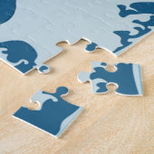 波形素晴らしサンダー_コーブ ジグソーパズル (側面)