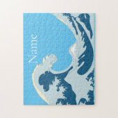 波形素晴らしサンダー_コーブ ジグソーパズル (縦)