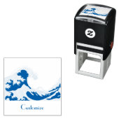 波形素晴らしサンダー_コーブ セルフインキングスタンプ (インサイチュ)