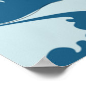 波形素晴らしサンダー_コーブ ポスター (角)