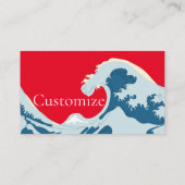 波形素晴らしサンダー_コーブ 名刺 (裏面)