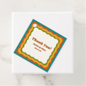 波形縁どレトロ70sヴィンテージありがとうござ結婚う フェイバータグ (インサイチュ)