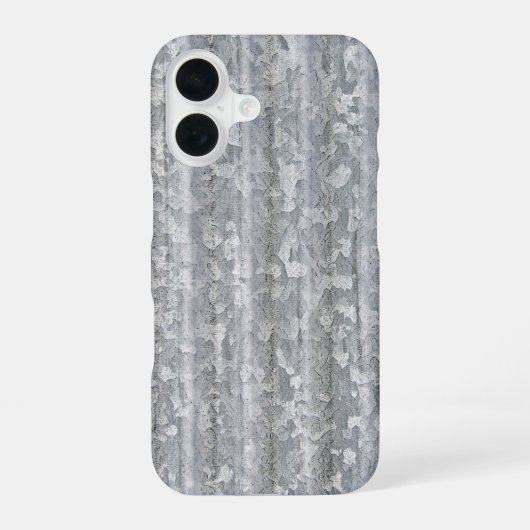 波形鋼 iPhone 16ケース (裏面)