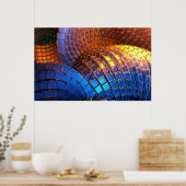 波形 ポスター (キッチン)