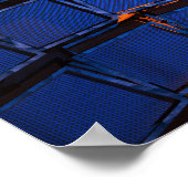 波形 ポスター (角)