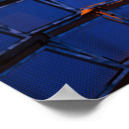 波形 ポスター (角)