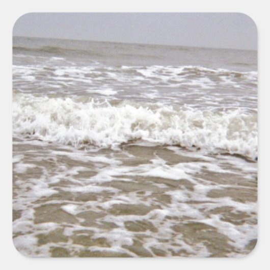 波怒来の北岸 スクエアシール (正面)