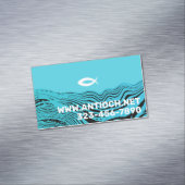 波打ちシーズイエズフィッシュ マグネット名刺 (インサイチュ)