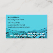 波打ちシーズイエズフィッシュ 名刺 (裏面)