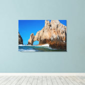 波打ちビーチ キャンバスプリント (インサイチュ (ウッドフロア))