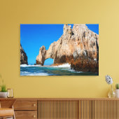 波打ちビーチ キャンバスプリント (インサイチュ (リビング))