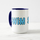 波打ち泳ぎ マグカップ (正面左)