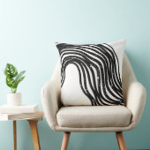 波打ち、決して真っすぐに クッション (椅子)