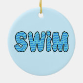 波打ちTシャツ セラミックオーナメント (裏面)