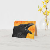 波打つグリーティングカード カード (黄色い花)