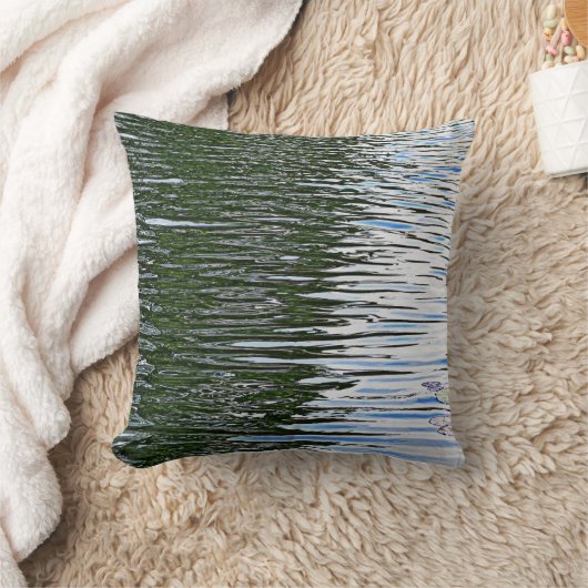 波打つ水 クッション (ブランケット)