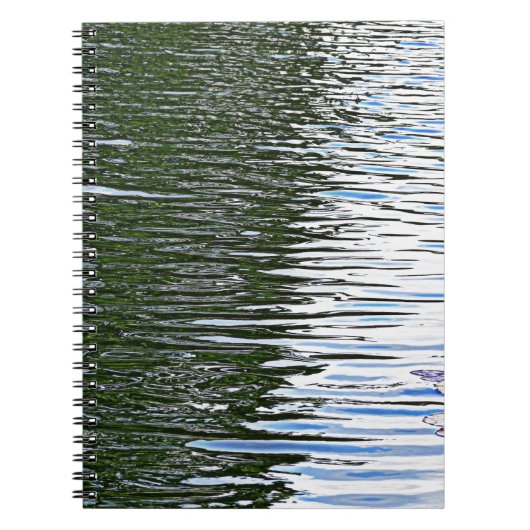 波打つ水 ノートブック (正面)