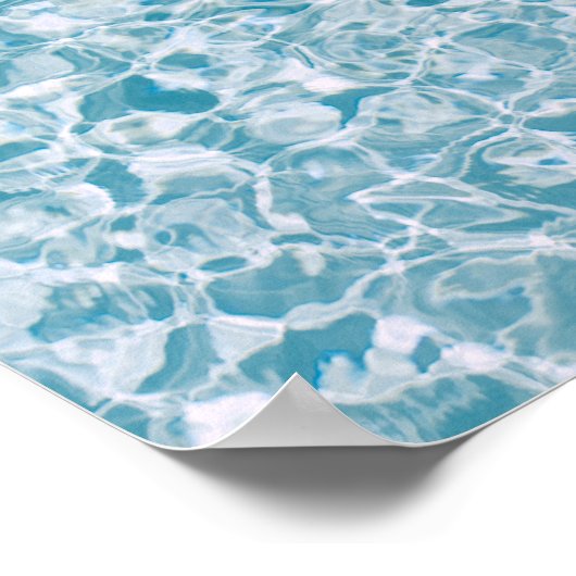 波打つ水 ポスター (角)