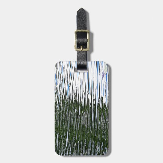 波打つ水 ラゲッジタグ (正面縦)