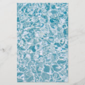 波打つ水 便箋 (正面)