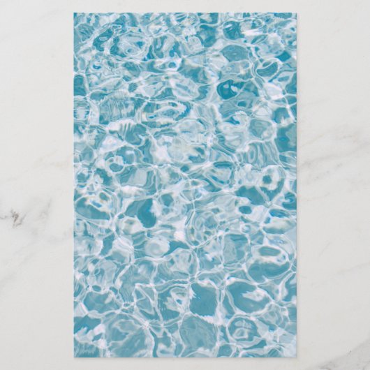 波打つ水 便箋 (正面)