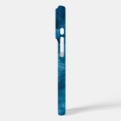 波打つ海水iPhoneケース – 穏やかな青い海 Case-Mate iPhoneケース (裏面 / 左)