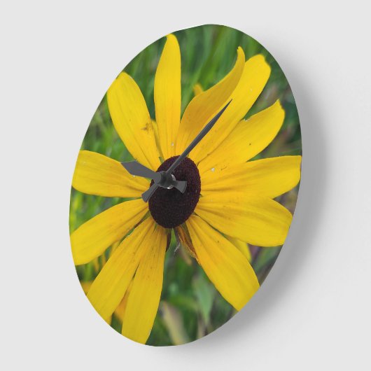 波打つ花 ラージ壁時計 (傾斜)
