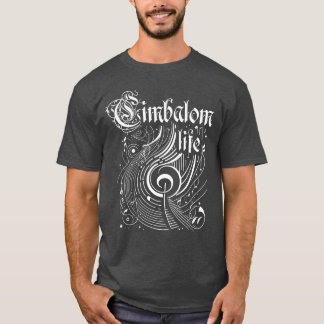 波打つ音楽のシムバロムライフ Tシャツ