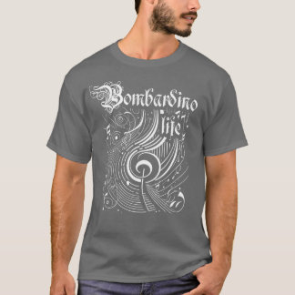 波打つ音楽ボンバルジノの生活 Tシャツ