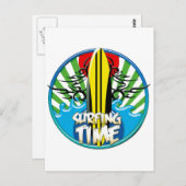 波打つ ポストカード (正面/裏面)