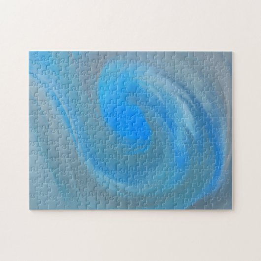 波抽象芸術ブラシストロークのグラデーシグラデーションョン ジグソーパズル (横)