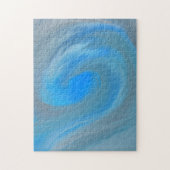 波抽象芸術ブラシストロークのグラデーシグラデーションョン ジグソーパズル (縦)