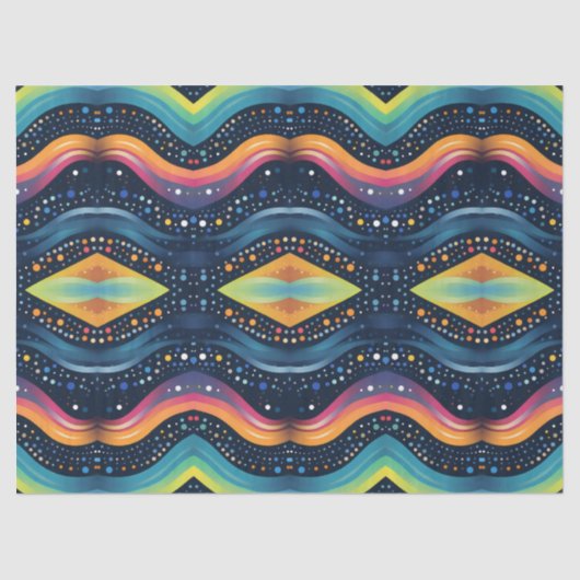 波数々の色 薄葉紙 (正面)