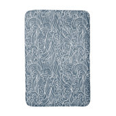 波日本のスタイルパターン バスマット (正面縦)